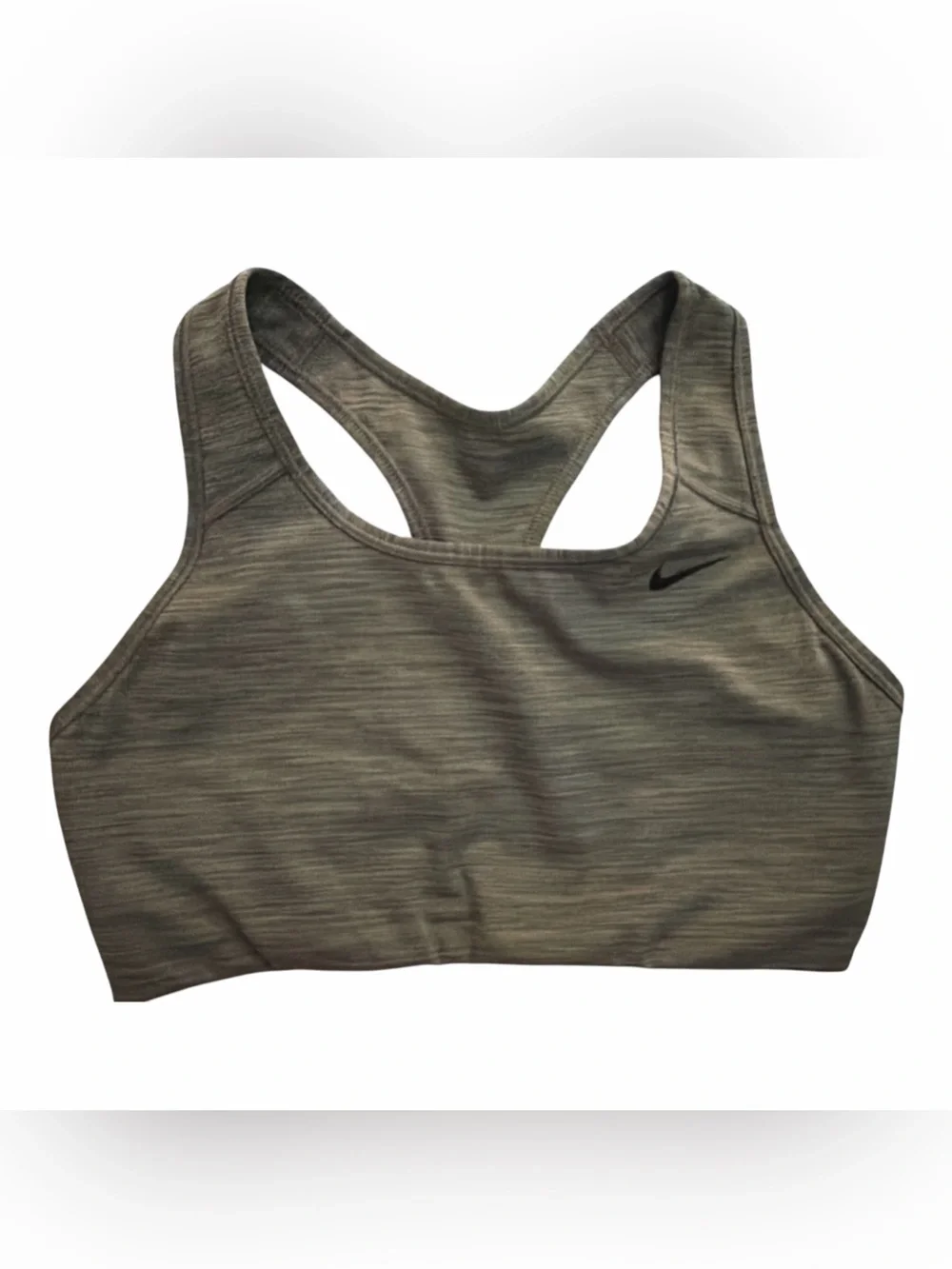 Nike Gray Racerback Sports Bra